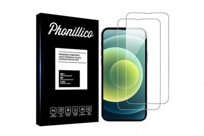 PHONILLICO Verre Tremp&eacute; pour iPhone 13 PRO MAX (6,7) [Pack 2] Film Protection Ecran Ultra Resistant