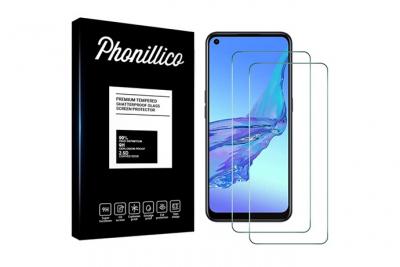 PHONILLICO Verre Tremp&eacute; Pour Oppo A53 / A53s [pack 2] Film Vitre Protection Ecran &reg;