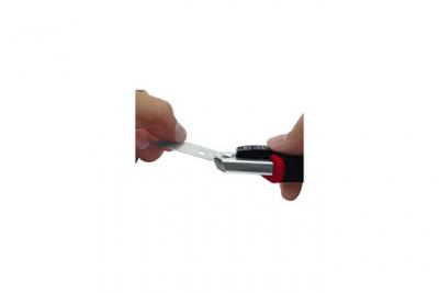 WEDO Guillotine  78418 m&eacute;tal caoutchouc noir rouge argent 1,8 cm