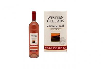  Western Cellars Zinfandel California - Vin Rose Des Etats-Unis