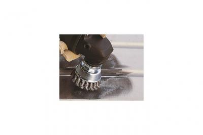 WOLFCRAFT  1 brosse m&eacute;tallique soucoupe torsad&eacute;e m14 &oslash;90mm