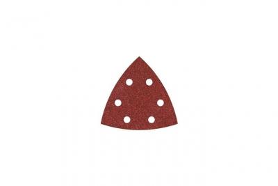 WOLFCRAFT  Grano 80 95 185200 Adhesive Sanding Sheets 5 Units Rouge