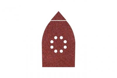 WOLFCRAFT  Patins abrasifs auto-agrip. , corindon grain 40 107 x 142 pi&egrave;ces 6