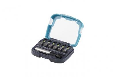 WOLFCRAFT  Coffret d'embouts 25x6,35mm TX 10/15/20/20/25/25 avec un porte-embouts magn&eacute;tique 60mm