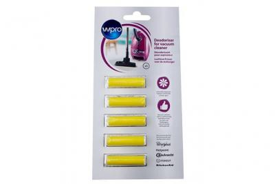 WPRO D&eacute;sodorisant pour aspirateur - Parfum Citronnelle - Lot de 5 b&acirc;tonnets