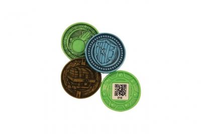 BANDAI Zak Storm - Tr&eacute;sor &agrave; collectionner - pack de 4 - 41500