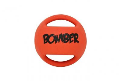 ZEUS  Ballon Bomber 15 cm - Orange et noir - Pour chien