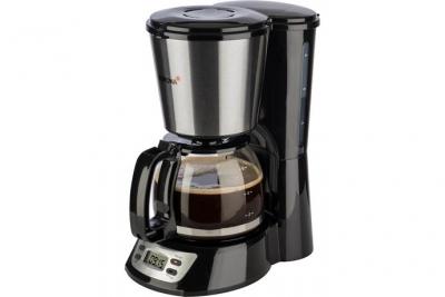 KORONA  electric 12113 machine &agrave; caf&eacute; avec minuteur inox noir 