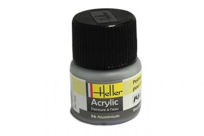 HELLER Peinture Acrylique Aluminium 9056 