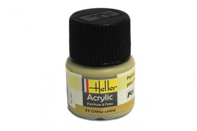 HELLER Peinture Acrylique Chene Satine 9071 