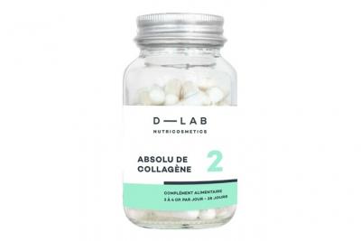 D LAB NUTRICOSMETICS D-Lab Absolu de Collag}ne Compl&eacute;ment Alimentaire Rides et Fermet&eacute;