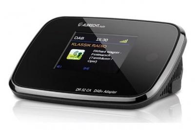 ALBRECHT  DR 52 CA, Horloge, Num&eacute;rique, DAB,DAB+,FM, Noir, Num&eacute;rique, Externe