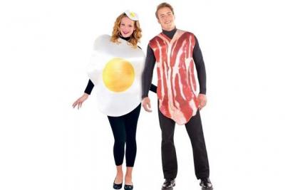 LIRAGRAM ESPANA, S.L.L. Amscan costume humour bacon & egg - taille standard 844276-55