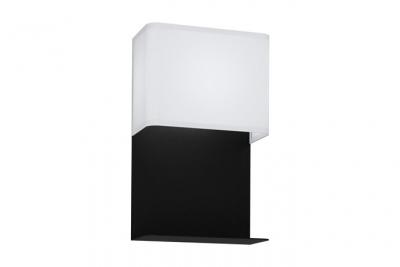 EGLO  Applique LED Galdakao avec textile, noir/blanc