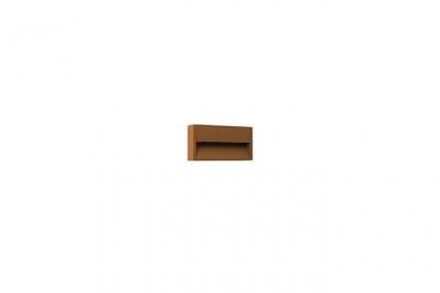 FARO OUTDOOR Faro grada-2 - applique murale ext&eacute;rieure &agrave; led rouille 6w 3000k ip54