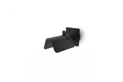 FARO INDOOR Aplique murale noire Smile 1 ampoule
