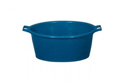 ALUMINIUM ET PLASTIQUE  RIVBQOV Baquet Ovale Plastique Bleu 45 L