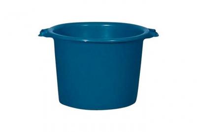 ALUMINIUM ET PLASTIQUE  RIVBQRD55 Baquet Rond Plastique Bleu 55 L