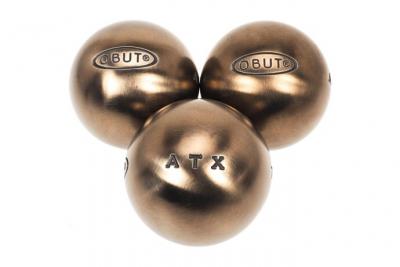 OBUT Boules de p&eacute;tanque -  - 74mm - 710g - Inox sp&eacute;cial - Kit pr&ecirc;t &agrave; jouer 