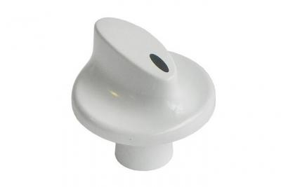 INDESIT Bouton Bruleurs Gaz Blanc Pour Cuisiniere  - C00117525