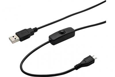 RENKFORCE Raspberry Pi Foundation Alimentation USB pour Raspberry Pi, C&acirc;ble