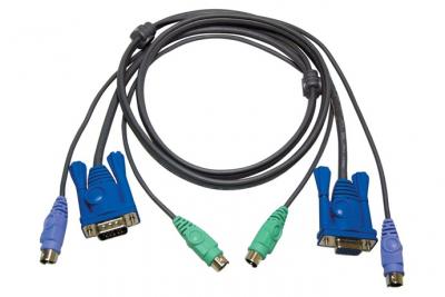 ATEN  2L-5005P/C - cable clavier / video / souris (KVM) - 5 m