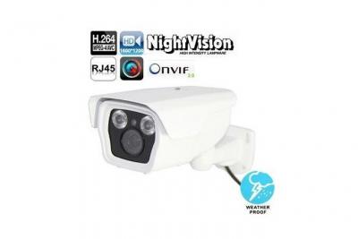 Cam&eacute;ra ip surveillance ext&eacute;rieur hd 720p ethernet &eacute;tanche ir 40m