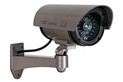 TOOLLAND Camera bullet factice avec led rouge CAMD7N RI2476