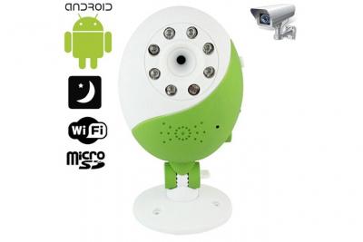 YONIS Cam&eacute;ra b&eacute;b&eacute; babycam vision nocturne wifi pour smartphone android 