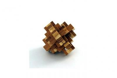 GIGAMIC Fridolin - 17465 - Puzzle - Casse T&ecirc;te en Bois Bambou - L'ananas