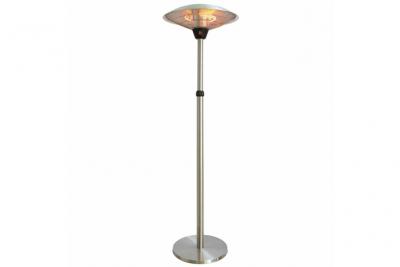 QLIMA  chauffage extensible pour patio 2100 w argent&eacute; pep 2021se