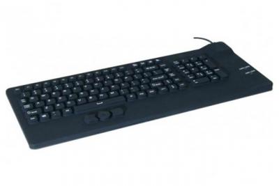 KOMELEC MICRO CONECTICPLUS Clavier d'ordinateur pour baie 19 pouces silicone usb &eacute;tanche 