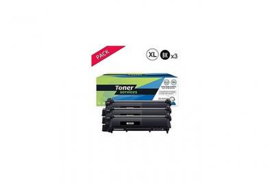 TONER SERVICES Compatible Brother TN2320 Pack 3 Toners Noir TN2320 (BTTN2320)