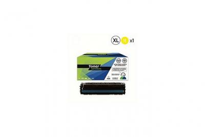 TONER SERVICES Compatible HP 203X Toner Jaune CF542X (HT203XY/CF542X)