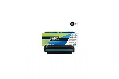 TONER SERVICES Compatible HP 410A Toner Noir CF410A (HT410BR/CF410A)