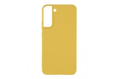 AVIZAR Coque pour Samsung Galaxy S22 Plus Silicone Semi-rigide Finition Soft-touch Fine Jaune 