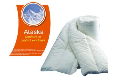 BLEU CALIN Couette hiver tr&egrave;s chaude 240x260cm Fabriqu&eacute; en France 