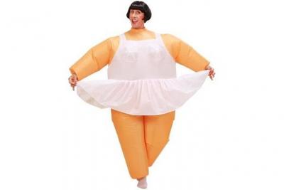 GENERIQUE D&eacute;guisement humoristique ballerine gonflable adulte taille unique
