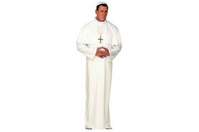 GENERIQUE Costume De Pape Blanc Taille : M