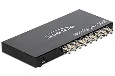  R&eacute;partiteur sdi Delock 93253 8 ports noir A067501
