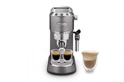 DELONGHI Machine &agrave; Expresso De'Longhi Dedica EC785.GY Gris m&eacute;tallique