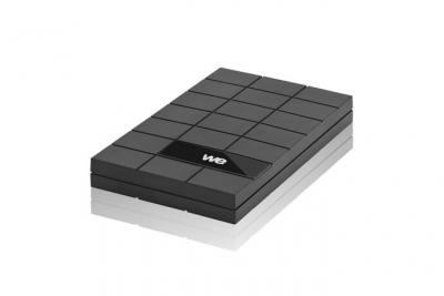 WE W.E. V3 - Disque dur - 1 To - externe (portable) - 2.5 pouces - USB 3.0 - chocolat 