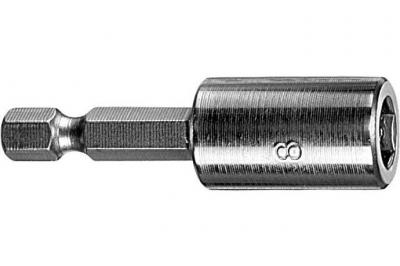 BOSCH  Accessories Douilles avec Aimant, 1/4"" Cote sur Plats, 50mm Longueur
