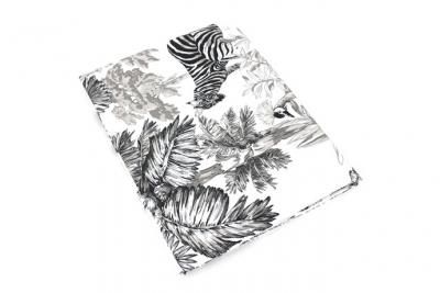 LINNEA  Drap plat 280x325 cm satin de coton SAVANE blanc