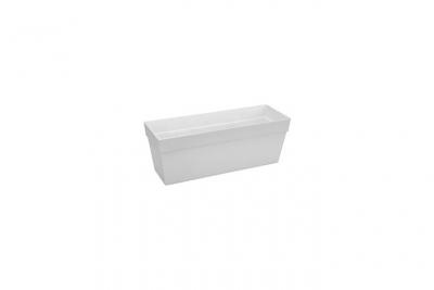 ELHO Loft Urban Pot De Fleur Balconniere - R&eacute;ctangulaire - L50 Cm - Blanc