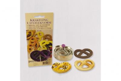 PATISSE  2048416 emporte-pi&egrave;ce bretzel mit &eacute;jecteur inox 6 cm