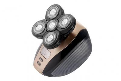  eTakin 4D Tondeuse &Eacute;lectrique 5 T&ecirc;tes Rasoir Toiletteur Coupe-Cheveux Barbe Sans Fil pour Hommes Chauve ET121 