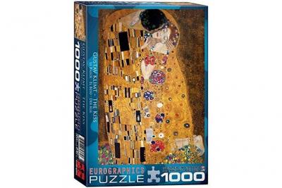 EUROGRAPHICS  Gustav Klimt The Kiss 1000 Piece Jigsaw Puzzle by