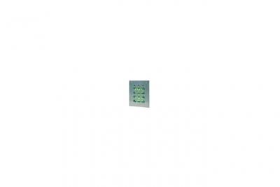 EUROPE AUTOMATISMES Clavier a code filaire touches abs plastron inox automatisme portail digicode