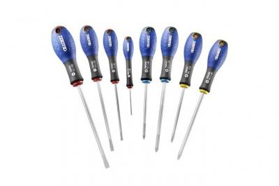 FACOM Stanley Expert - Jeu de 8 tournevis fente-Phillips-Pozidriv - E160907